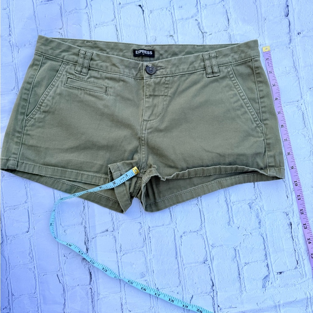 Express -Army Green Shorts size 6
